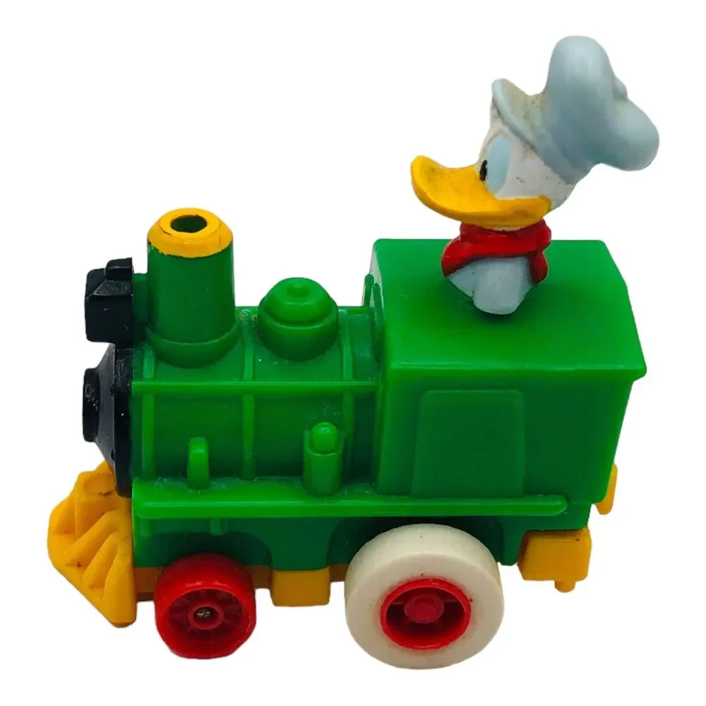 1988 Donald's Locomotive Train McDonalds Mickeys Birthdayland Pullback Racer